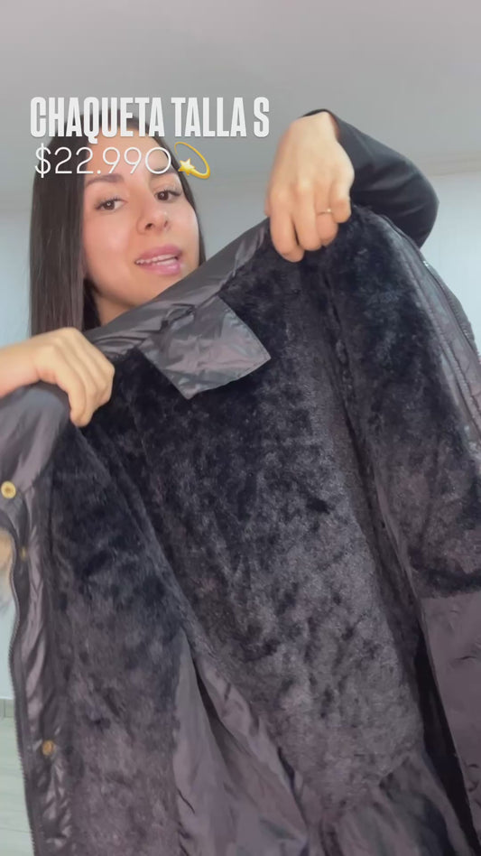 CHAQUETA NEGRA TALLA S